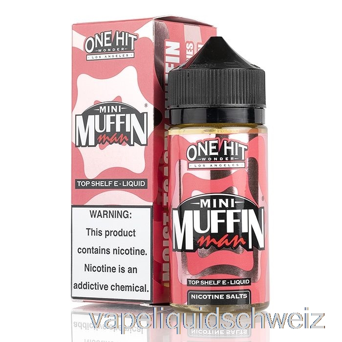 Mini Muffin Man - One Hit Wonder - 100ml 0mg Vape Ohne Nikotin